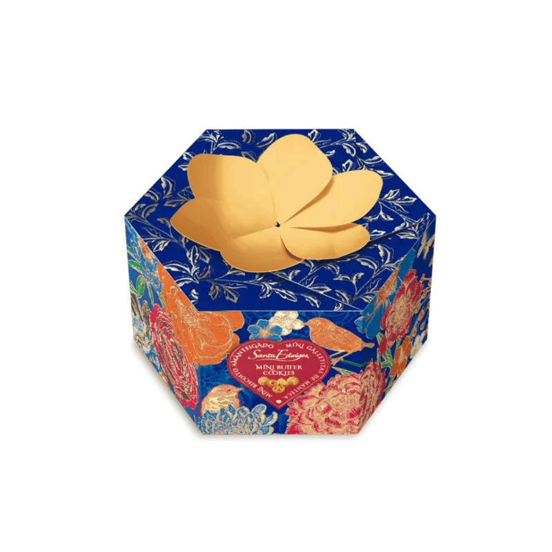 Mini Butter Cookies Santa Edwiges Sextavado 150g