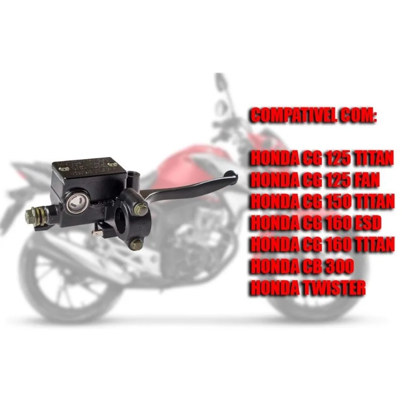 Burrinho Freio Mestre Titan Fan 125 150 Twister 250 Cilindro