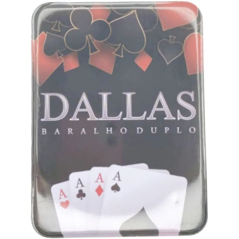 Baralho De Plastico Embalagem Premium Dallas