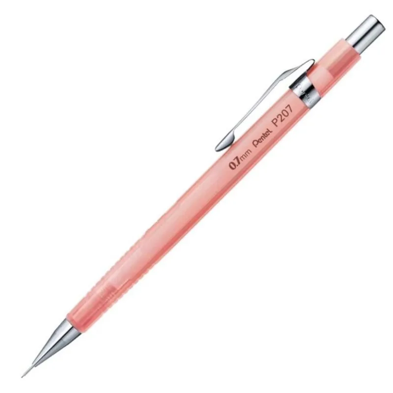 Lapiseira 0,7 Sharp Clena Rosa Transparente