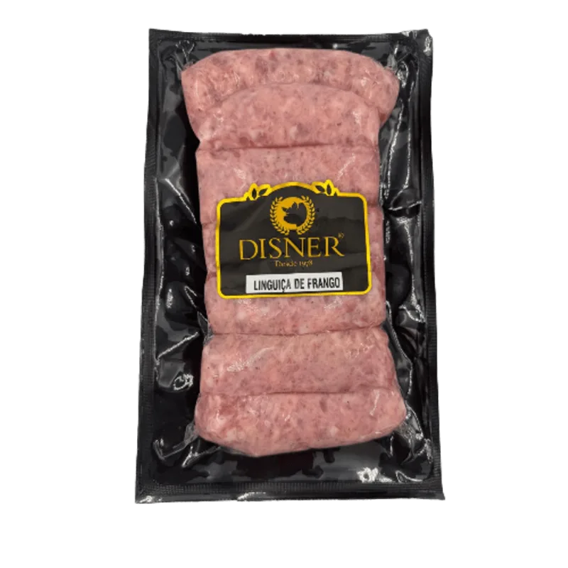 Linguiça de Frango Resfriada Disner Pacote 500g