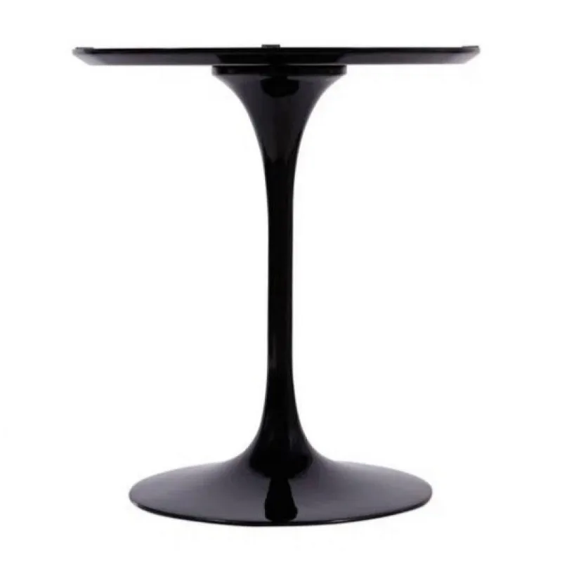 Base de Mesa Saarinen Redonda para Tampos Preto