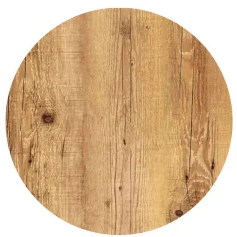 Tampo Em Mdf 18mm Redondo 140 Cm - Antiquá Cor Marrom
