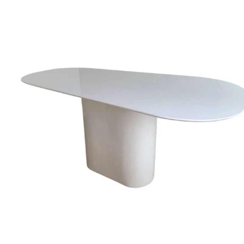 Mesa De Jantar Modelar Orgânica Laqueada 160x90 - OUTRAS