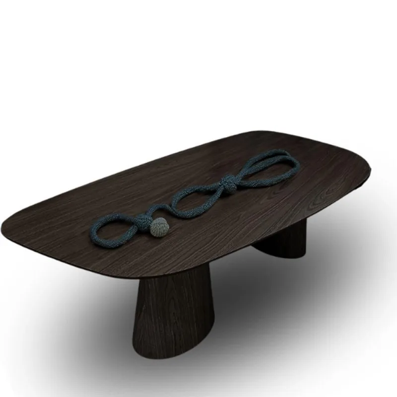 Mesa Organica Flower Em ébano - OUTRAS