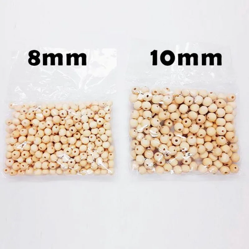 Perola Madeira 50gr para Artesanato