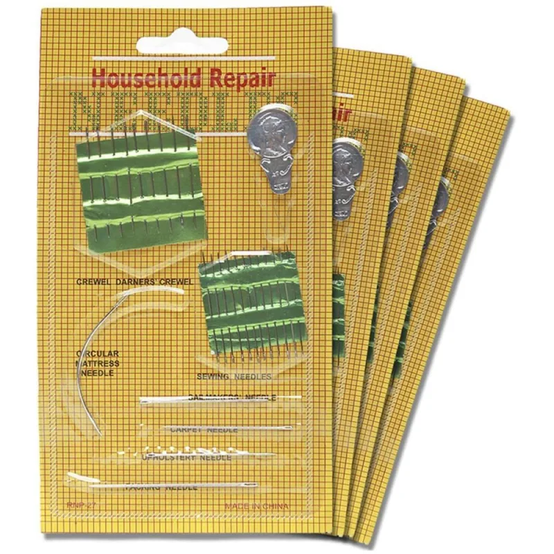Agulha de Mao KIT C/5 TAM.SORT/1 Passa LINH - NYBC