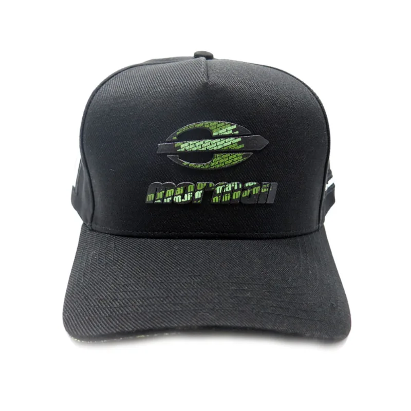 Boné trucker unissex Mormaii Preto-verde