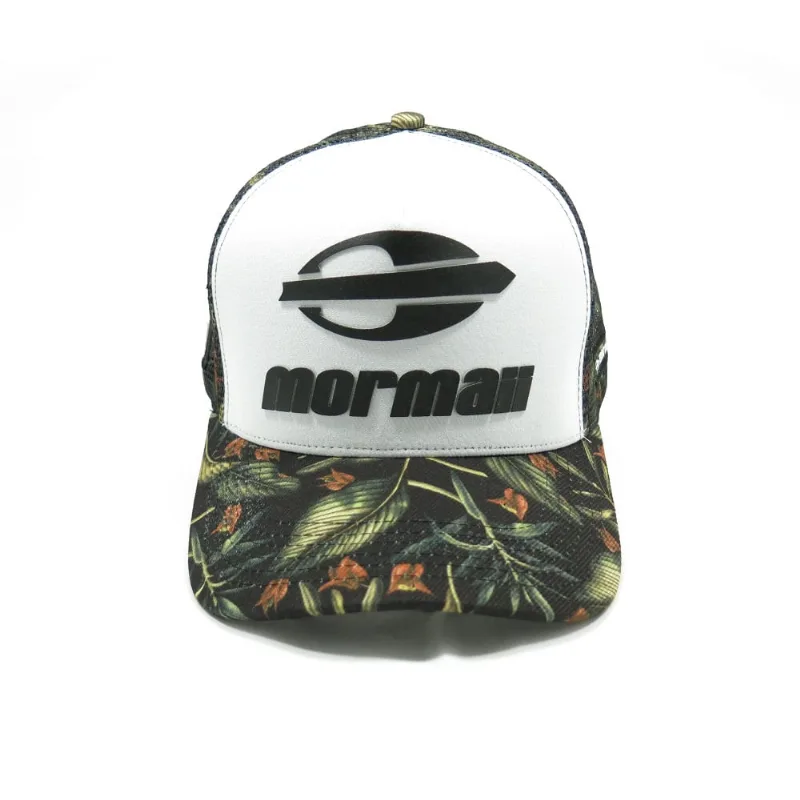 Boné trucker unissex Mormaii Preto-branco - Mormaii