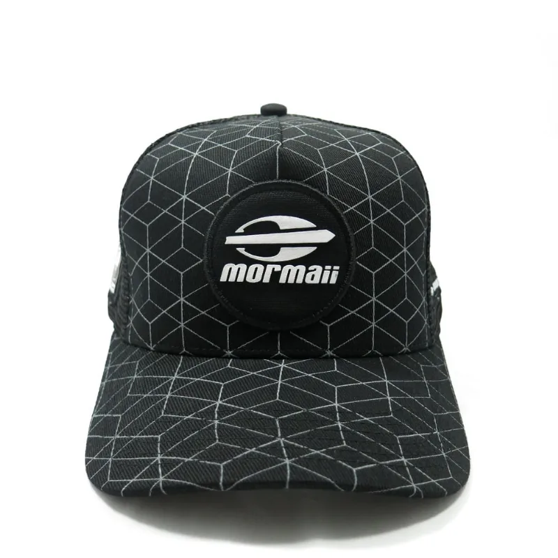 Boné trucker unissex Mormaii Preto-transparente - Mormaii