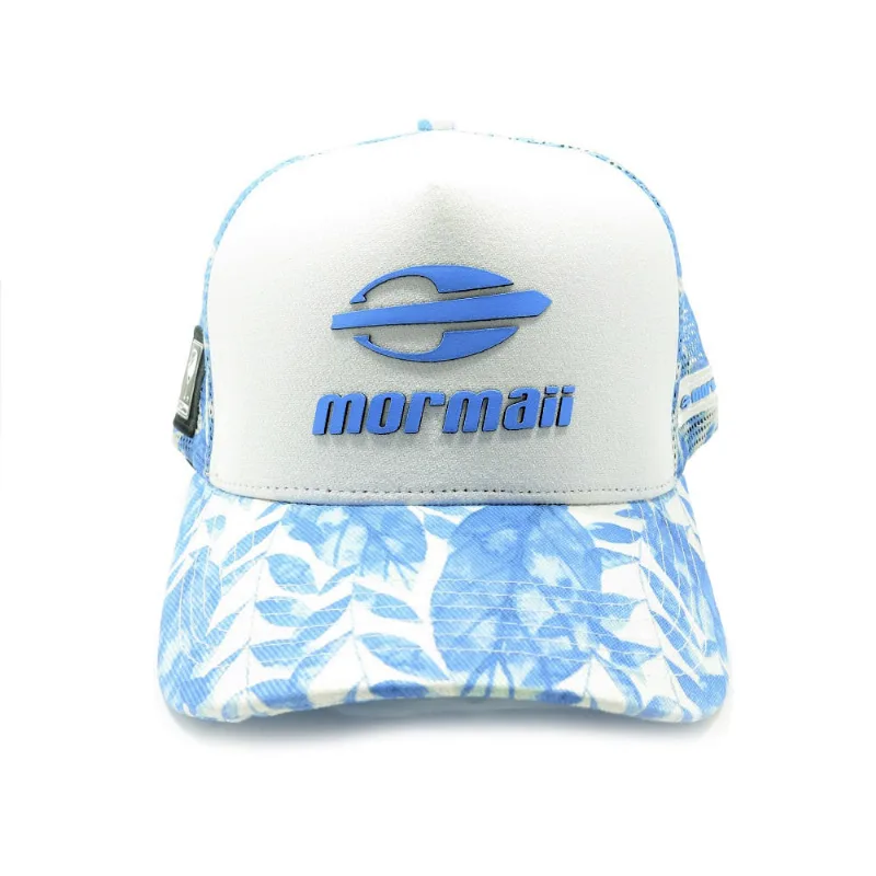 Boné trucker unissex Mormaii Azul-branco - Mormaii