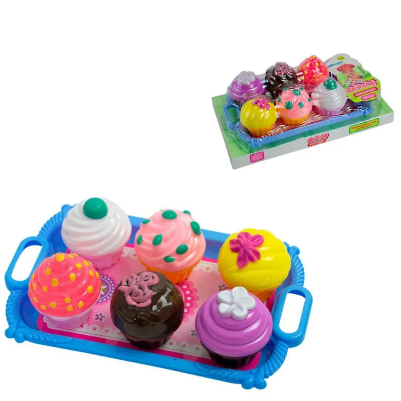 Kit Comidinhas Cupcake Etilux