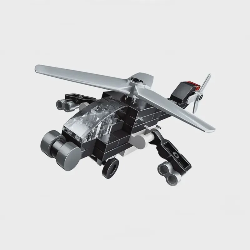 Blocos de Montar Trans Collector - Avião de Intercepção 41 pçs C1808-5