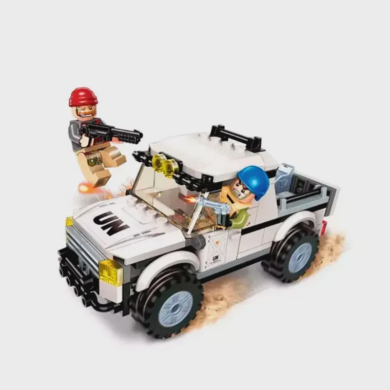 Blocos de Montar Thunder Mission Ataque ao Jeep 128 pçs - C3201