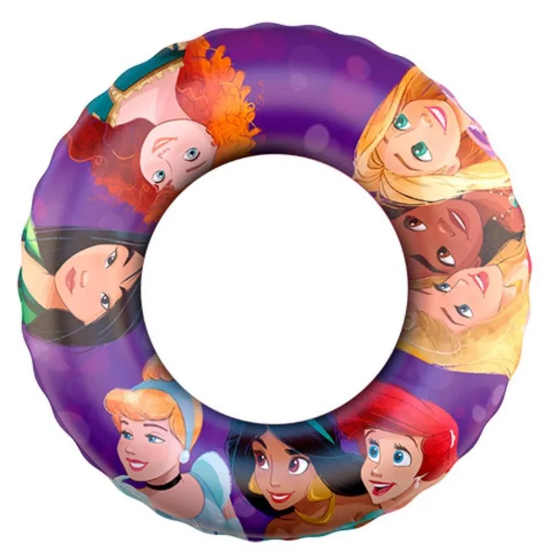 Boia Circular Infantil Inflável 81 Cm Etitoys - Princesas DYIN-198