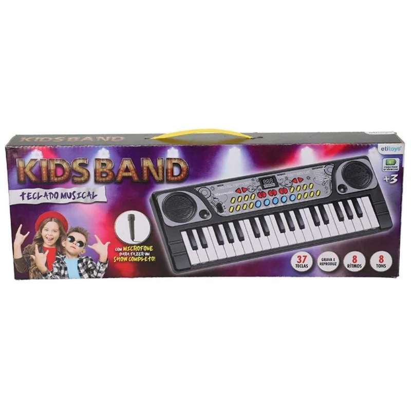 Teclado Musical Etilux