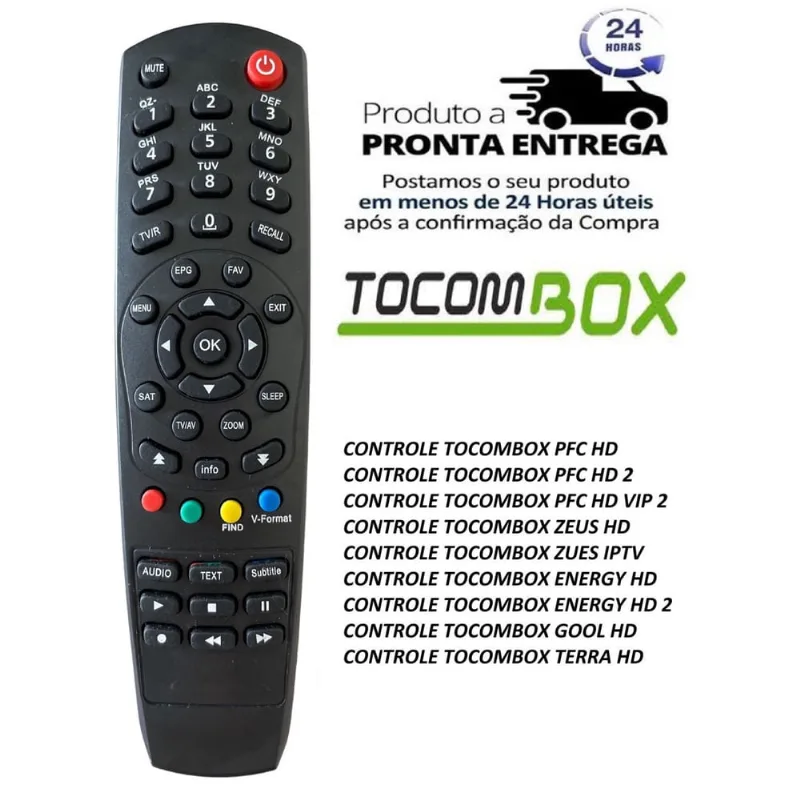 Controle Remoto Universal pvc - Teclas Macias