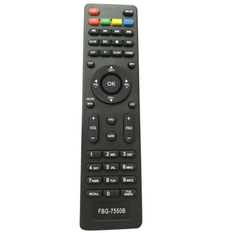 Controle Remoto recep cinebox/gigabox Compatível 7550B