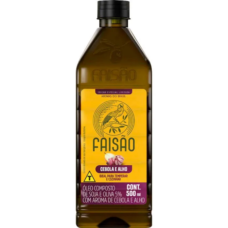 Óleo Composto Faisão Cebola e alho 500ml