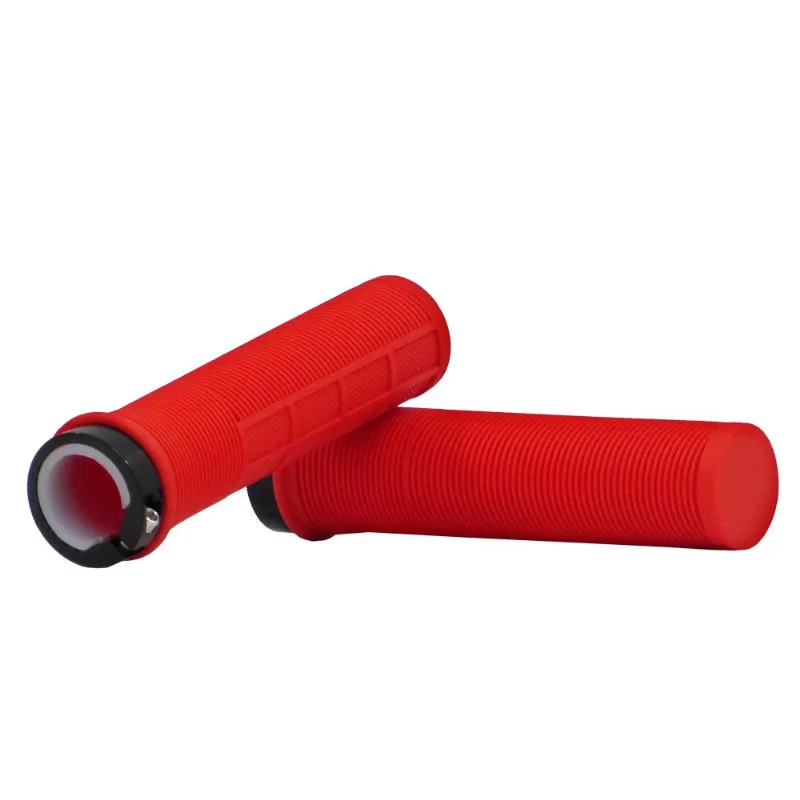 Manopla Para Bicicleta Vermelha - 22,2x130mm