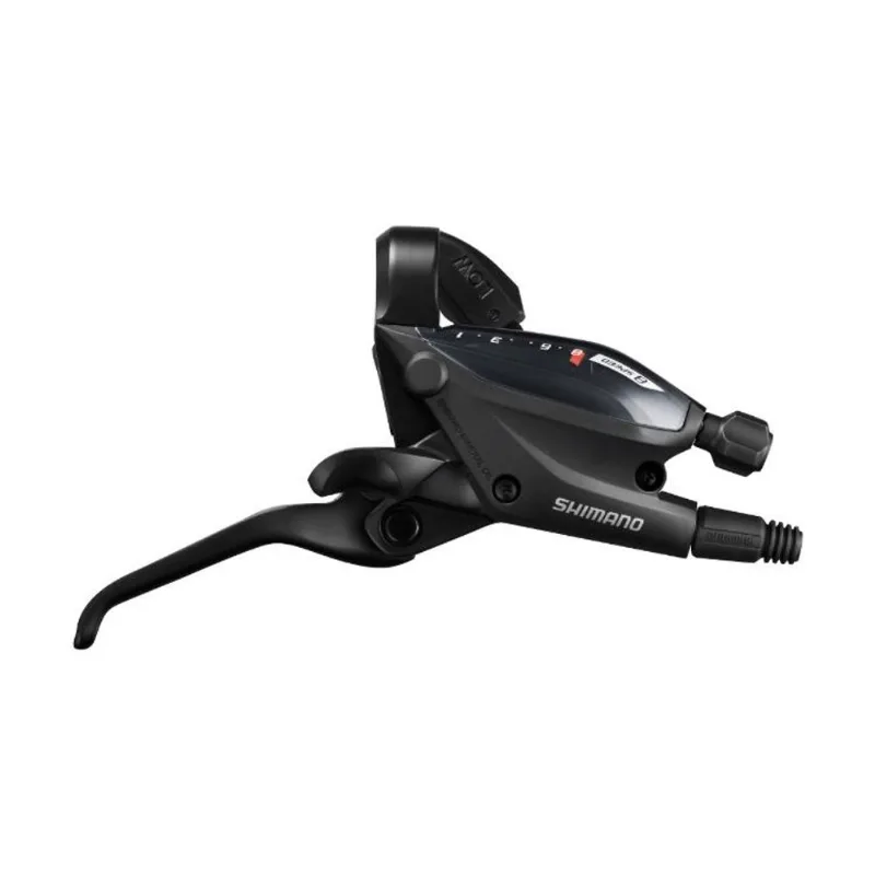 Alavanca De Câmbio Shimano St-ef505 Com Manete De Freio Hidráulico Integrado 8v Preto