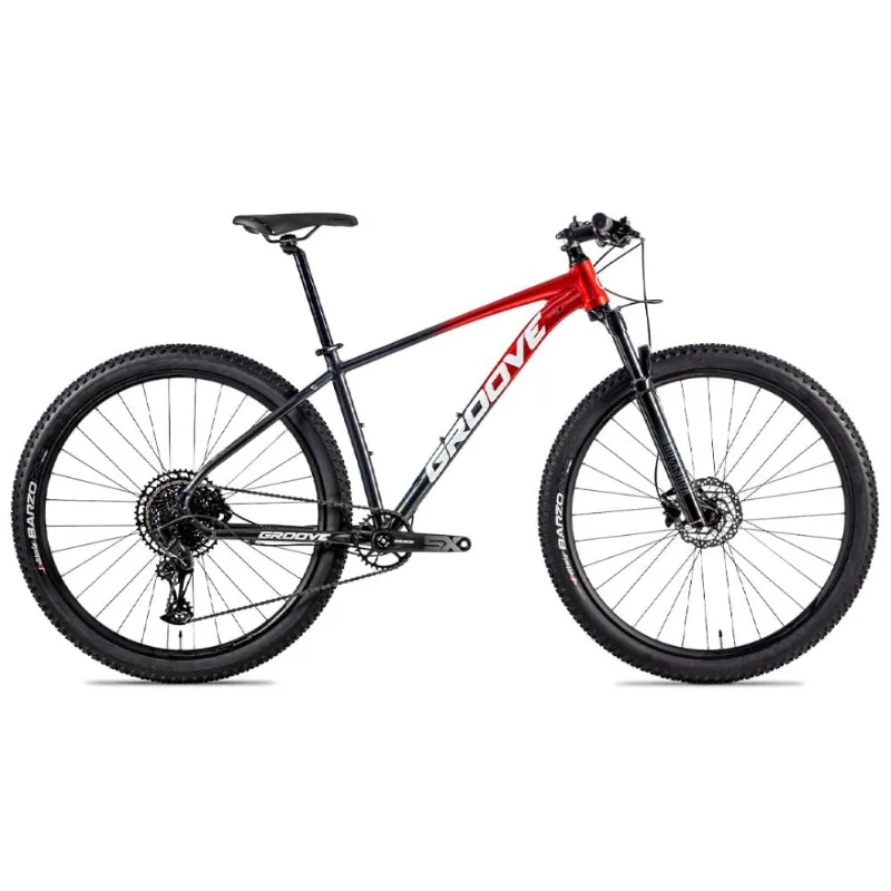 Bicicleta Groove Ska 90.1 17 12v aro 29 Vermelho/Grafite