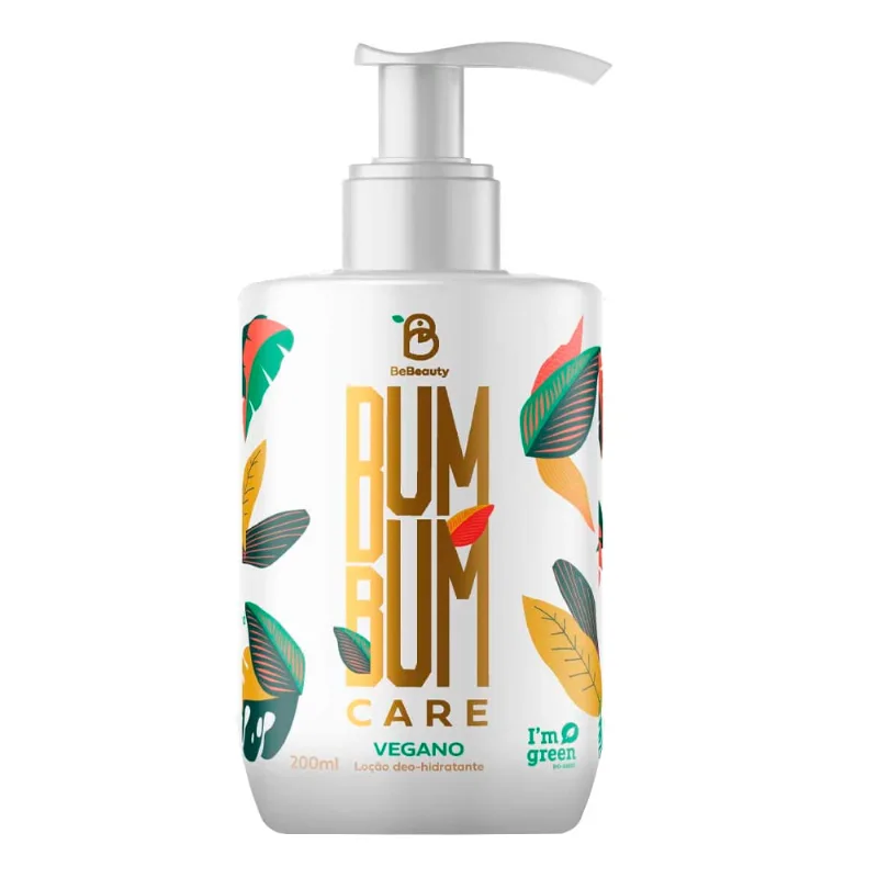 Loção Hidratante BeBrasil BumBum Care Vegano 200ml - Bebrasil