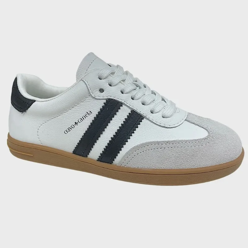 Tênis Casual Cravo Canela Couro Samba 1471cc