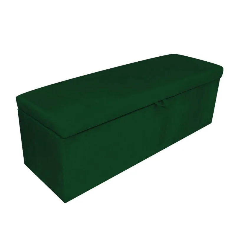 Calçadeira Clean 0,90cm Suede Verde - Não Disponível - Móveis
