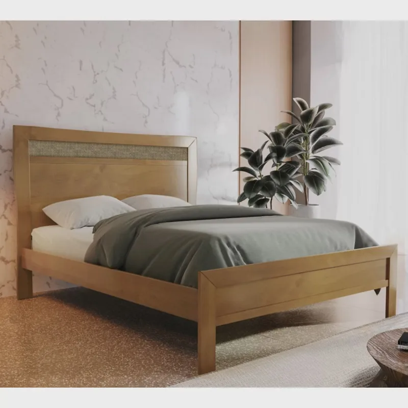 Cama Casal Queen 168,5cm com Ratam Império - Não Disponível - Móveis