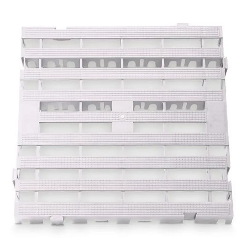 Estrado Piso Pallet Plástico Resistente 50X50 Paletes Branco