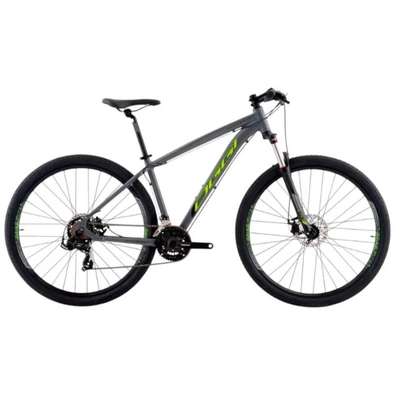 Bicicleta MTB Oggi Hacker Sport Aro 29 Grafite E Verde 15,5 (MP)