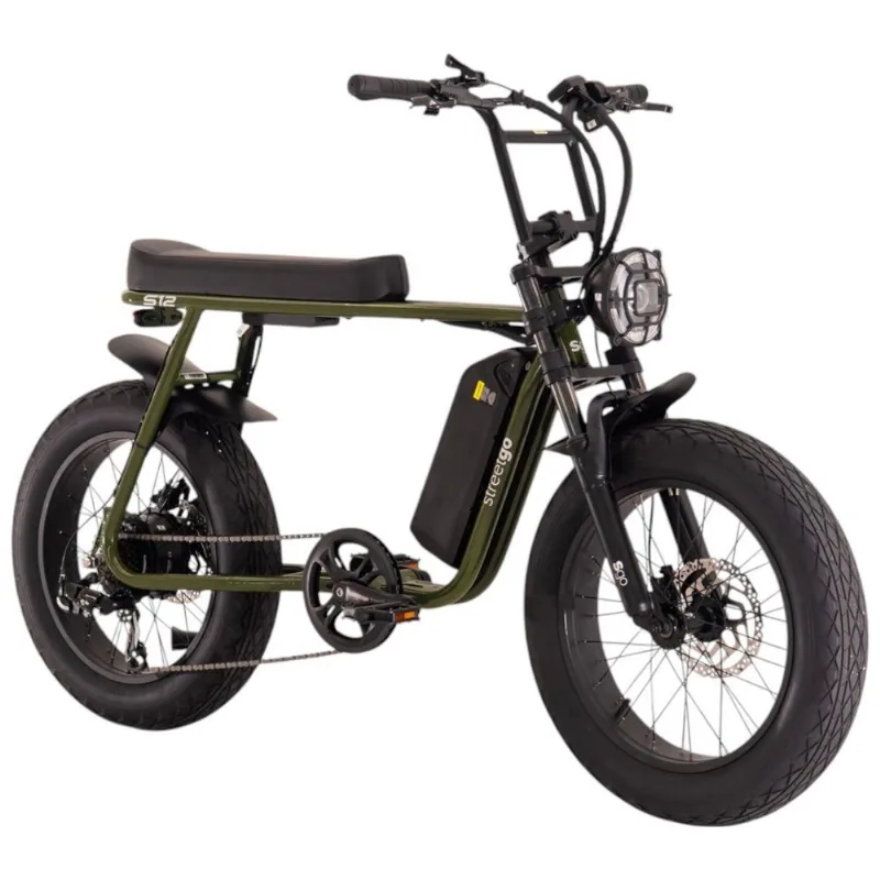 Bicicleta Elétrica Streetgo Aro 20 S12 750Wh Bike Verde (MP)