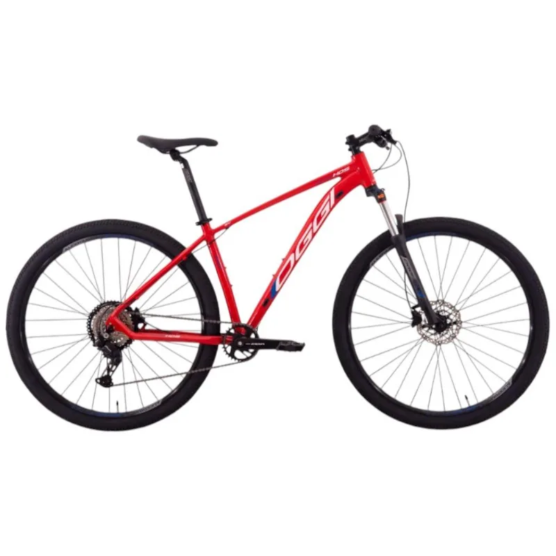 Bicicleta MTB Oggi Hacker HDS Essa Aro 29 Vermelha E Branco 21 2025 (MP)