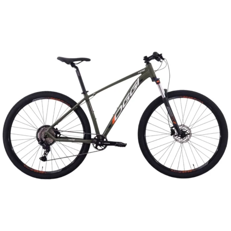 Bicicleta MTB Oggi Hacker HDS Essa Aro 29 Verde E Branco 21 2025 (MP)