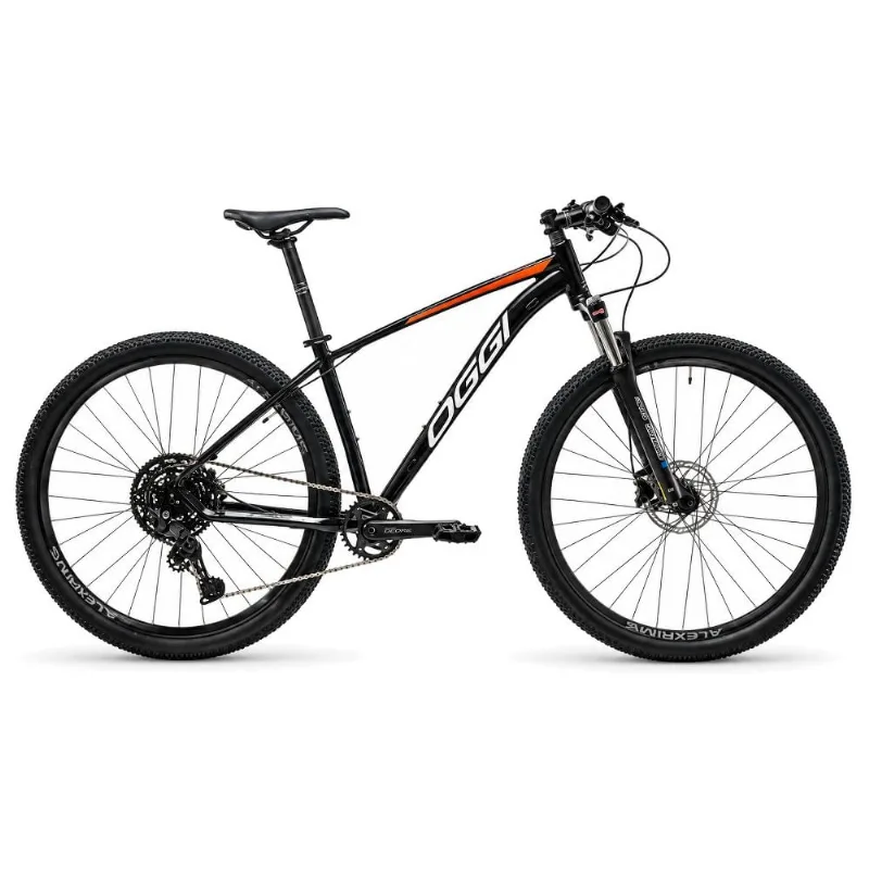 Bicicleta MTB Oggi Big Wheel 7.1 Aro 29 Preto E Laranja 21 (MP)
