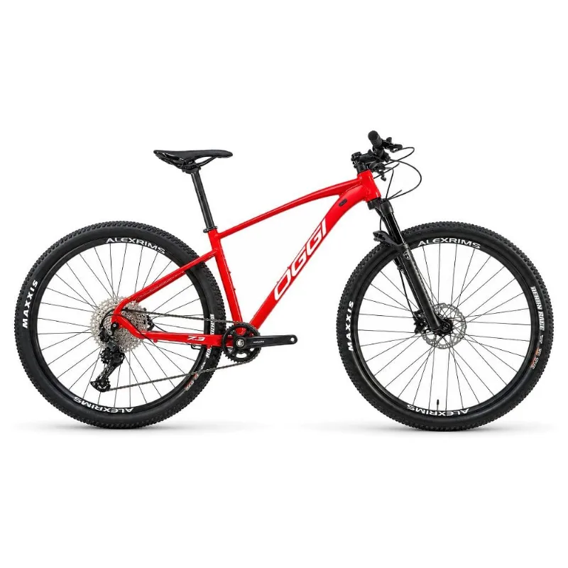Bicicleta MTB Oggi Big Wheel 7.3 Aro 29 Vermelho E Branco M (MP)