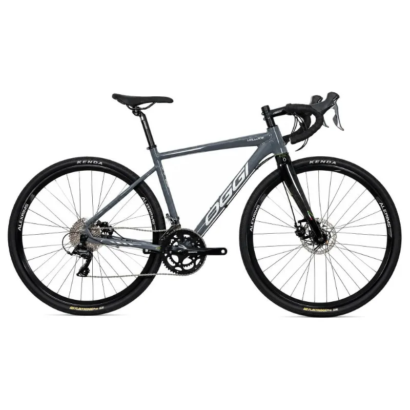 Bicicleta Speed Oggi Velloce Disc Claris 16V 700 Grafite E Branco S (MP)