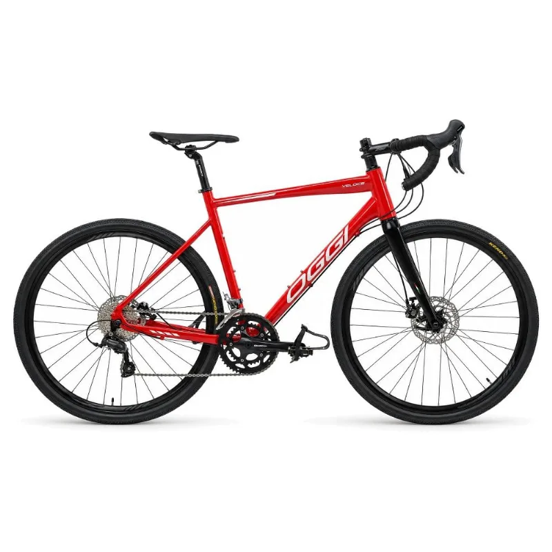 Bicicleta Speed Oggi Velloce Disc Claris 16V 700 Vermelho E Branco L (MP)