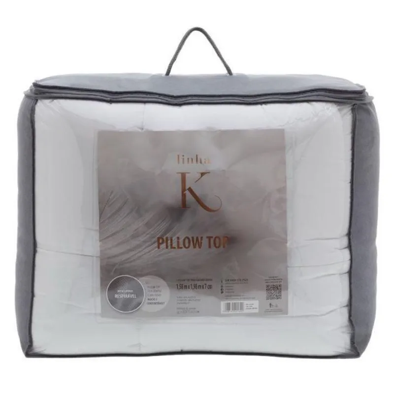 Pillow Top Casal Linha K Kacyumara