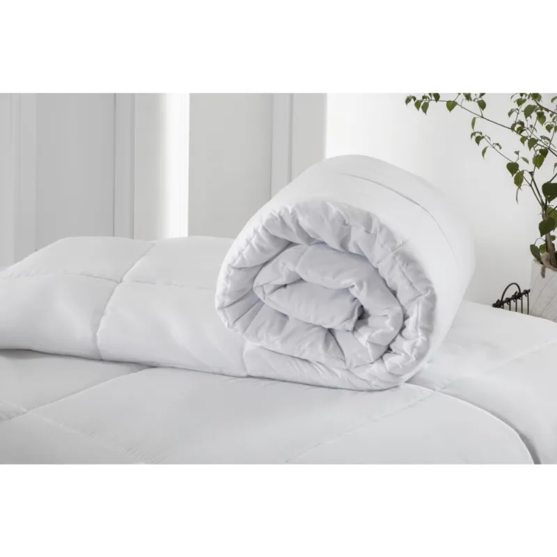 Edredom Toque De Pétalas Microfibra Branco Kacyumara - Casa K Casal