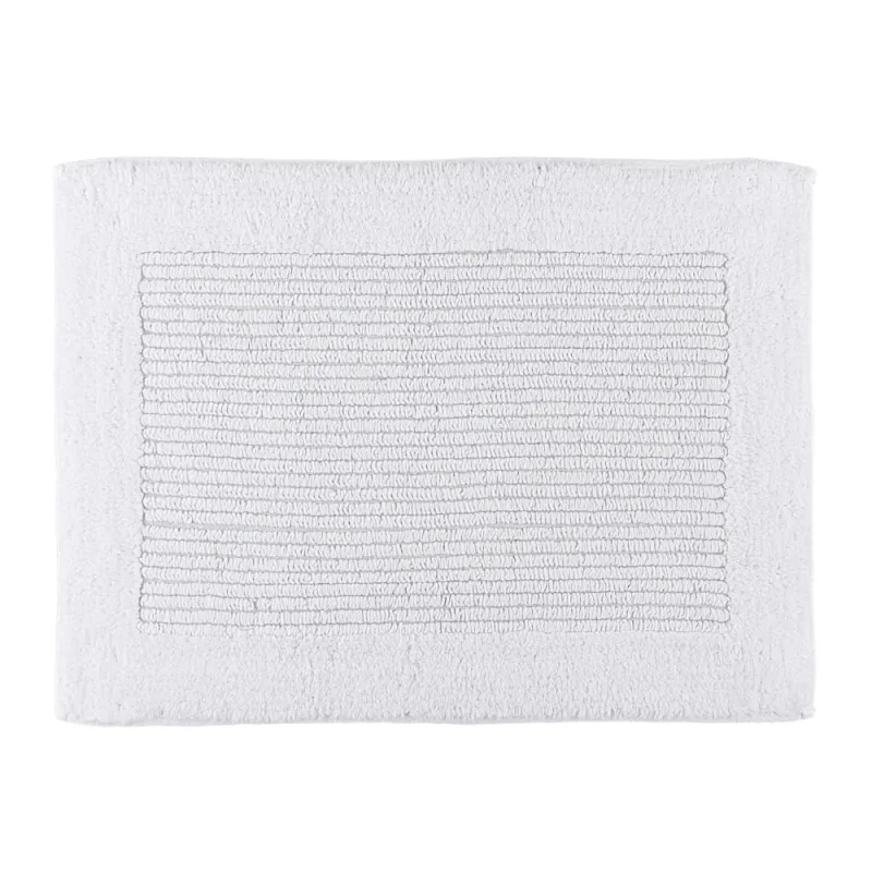 Tapete Banheiro 50x70 Algodão Branco Capri Kacyumara - Casa K - Kacyumara