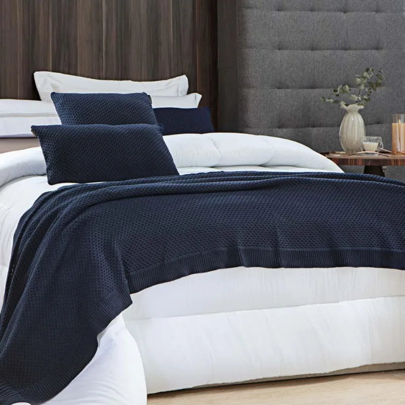 Peseira Decorativa 70x260cm Tricot Coimbra - Kacyumara Marinho