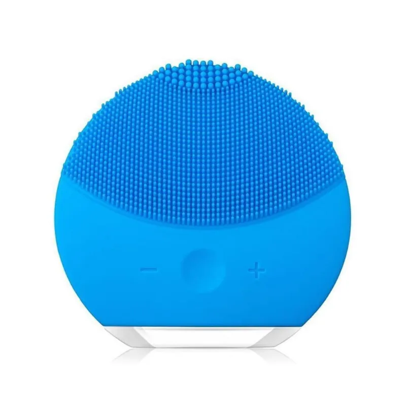 Esponja Elétrica Massageadora Limpeza Facial 07L7-10 Azul