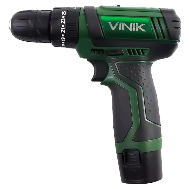 Parafusadeira E Furadeira De Impacto Vinik 25 Peças 12V LBT-TS-12F (MP)