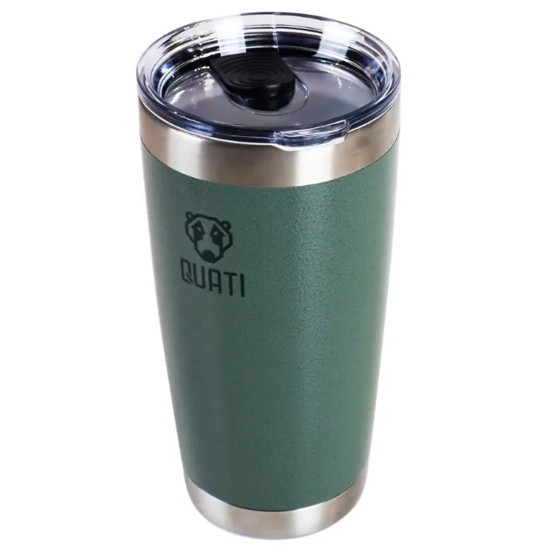 Copo Térmico Com Tampa 591Ml Verde - Cvct591