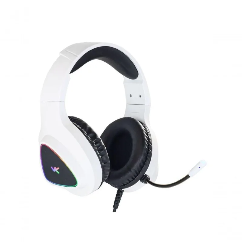 Fone De Ouvido Headset Gamer Chroma Usb 7.1 Rgb Branco - Gh802 - VINIK - Informática