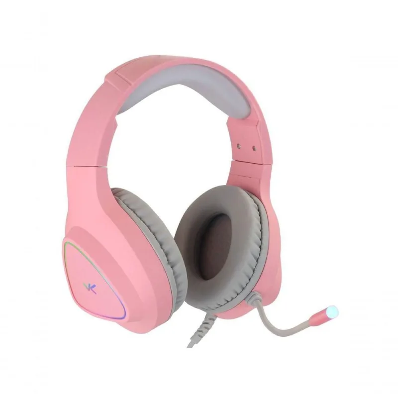 Fone De Ouvido Headset Gamer Chroma Usb 7.1 Rgb Rosa - Gh804 - VINIK - Informática