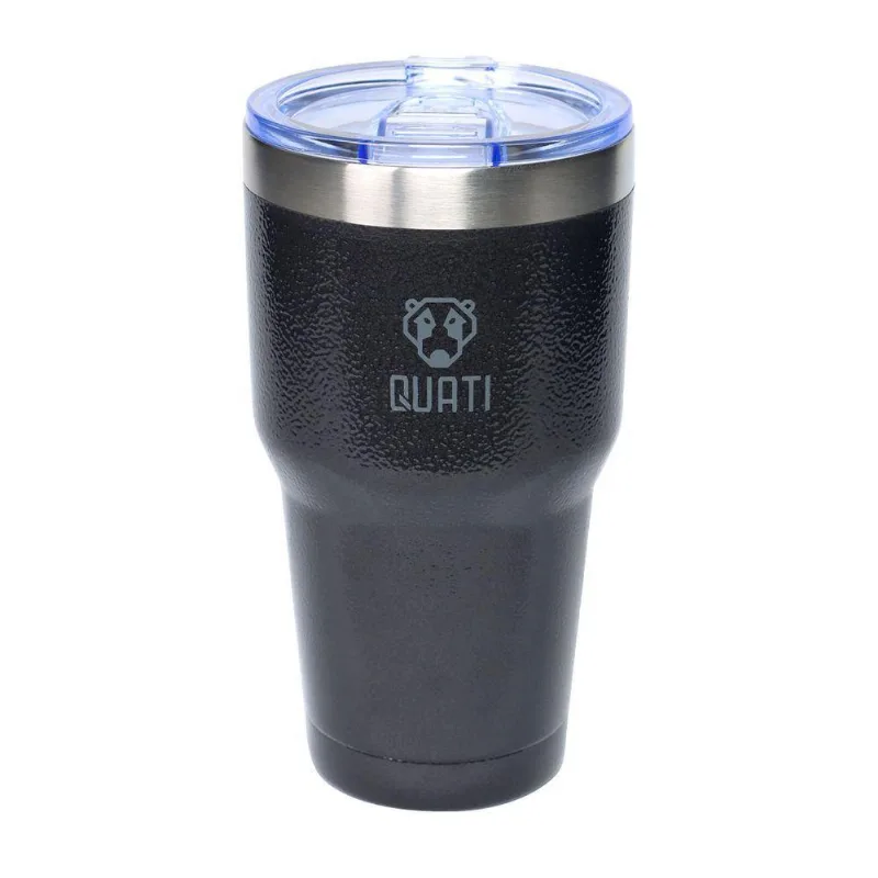 Copo Térmico Quati Para Carro 725ml Preto - Cpcr725