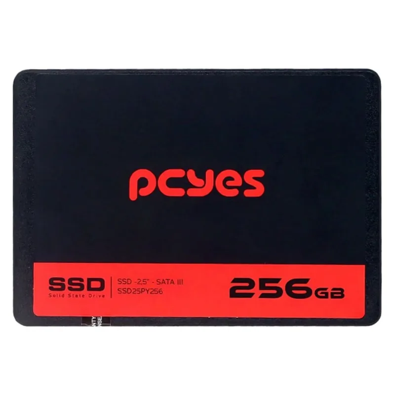 SSD PCYes 256GB 2.5 SATA III 550MB/s SSD25PY256 (MP)